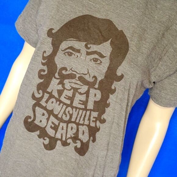 American Apparel Other - USA Made Keep Louisville Beard Kentucky Espresso Brown Tshirt